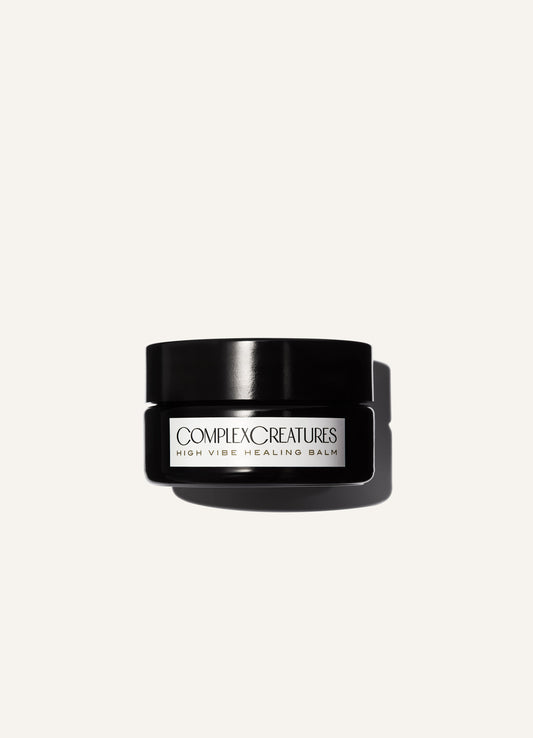 Complex Creatures High Vibe Healing balm. A multi-tasking salve for skin undergoing radiation treatment or recovery from surgery. 100% clean ingredients, powered by herbs and botanicals.